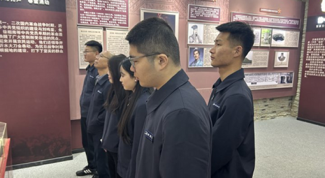 沂南縣交通工程總監(jiān)處組織開(kāi)展“清明祭英烈，共鑄中華魂”主題活動(dòng)